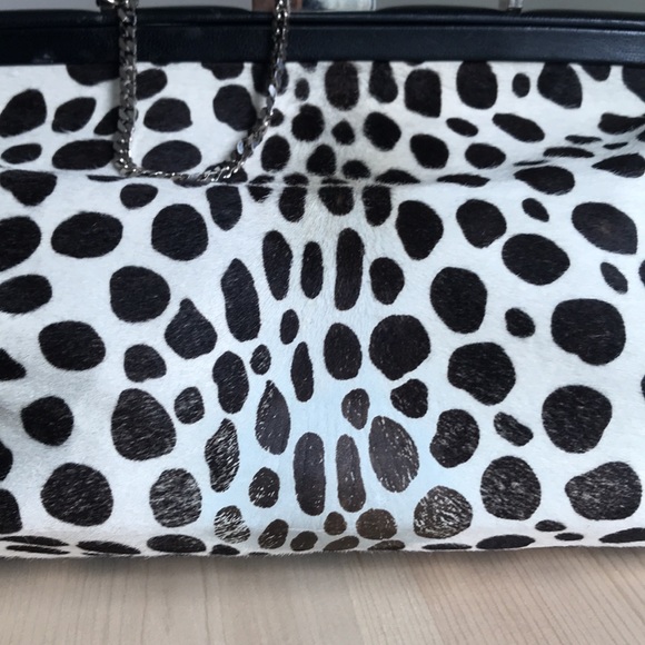 Celine printed black and white dot bag - Picture 2 of 10